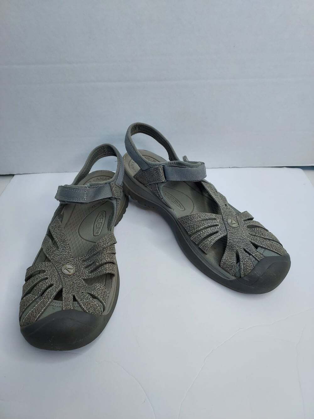 Keen Rose Sandal Womenโs 10 Gargoyle Raven Anatomical Footbed Outdoor Gorpcore